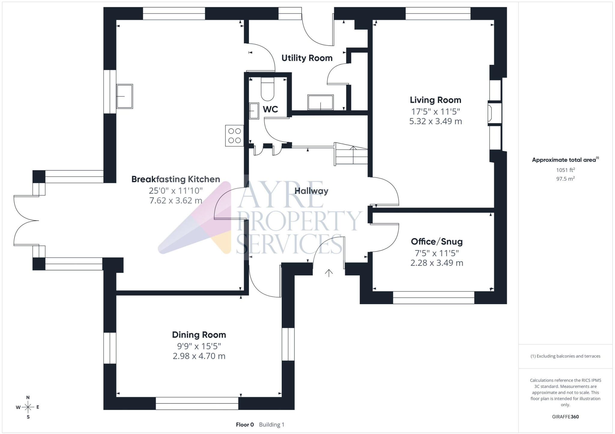 Great Gable Cottage, Wagtail Road, Rothbury, Morpeth, Northumberland floorplan