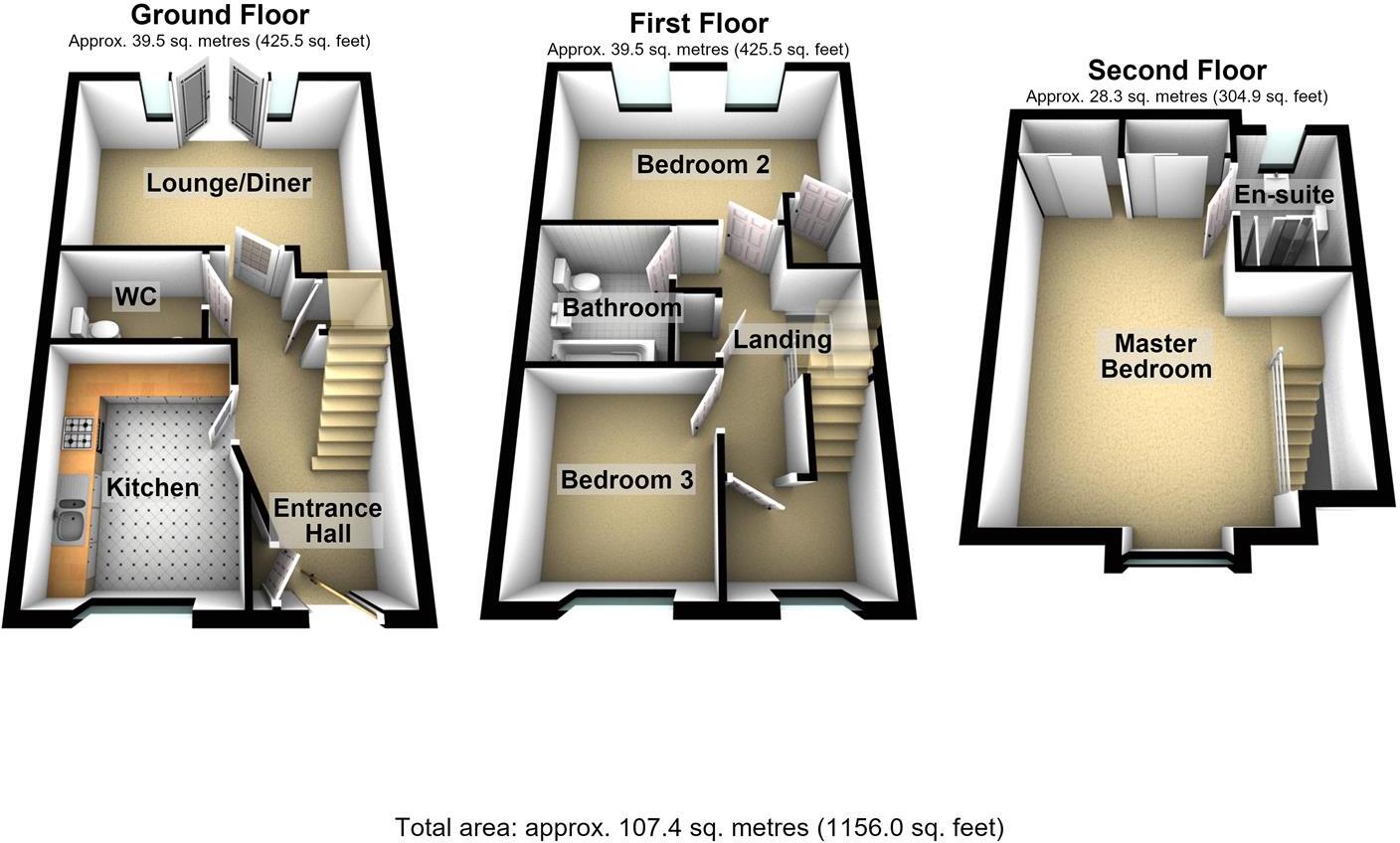 Stafford Way, Market Harborough floorplan