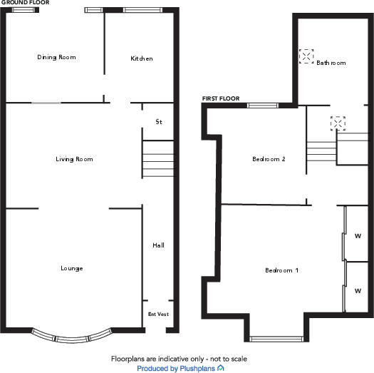 1252 Dumbarton Road, Glasgow, G14 9PU floorplan