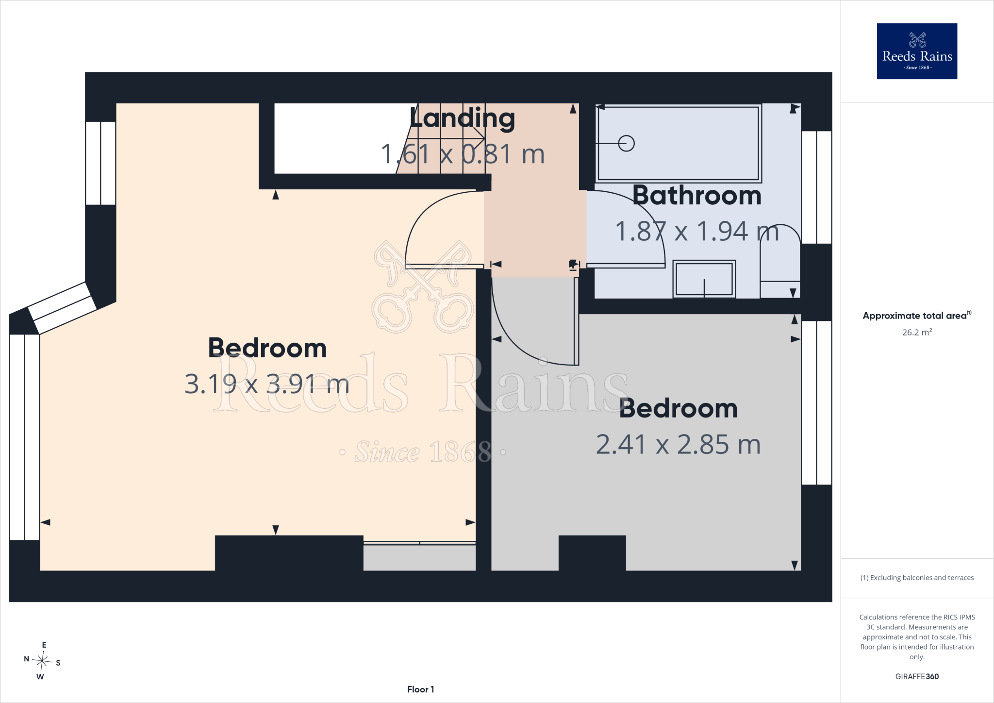 Moor End Gardens, Halifax, West Yorkshire, HX2 floorplan