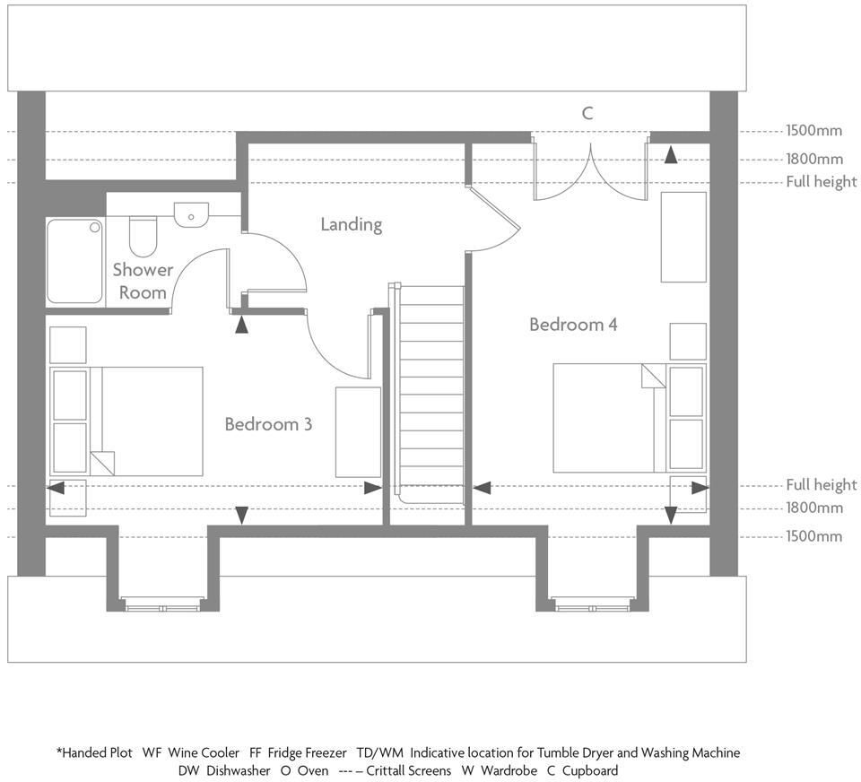 Plot 3 The Hyland, Stocks Lane, Kelvedon Hatch CM15 0BN floorplan