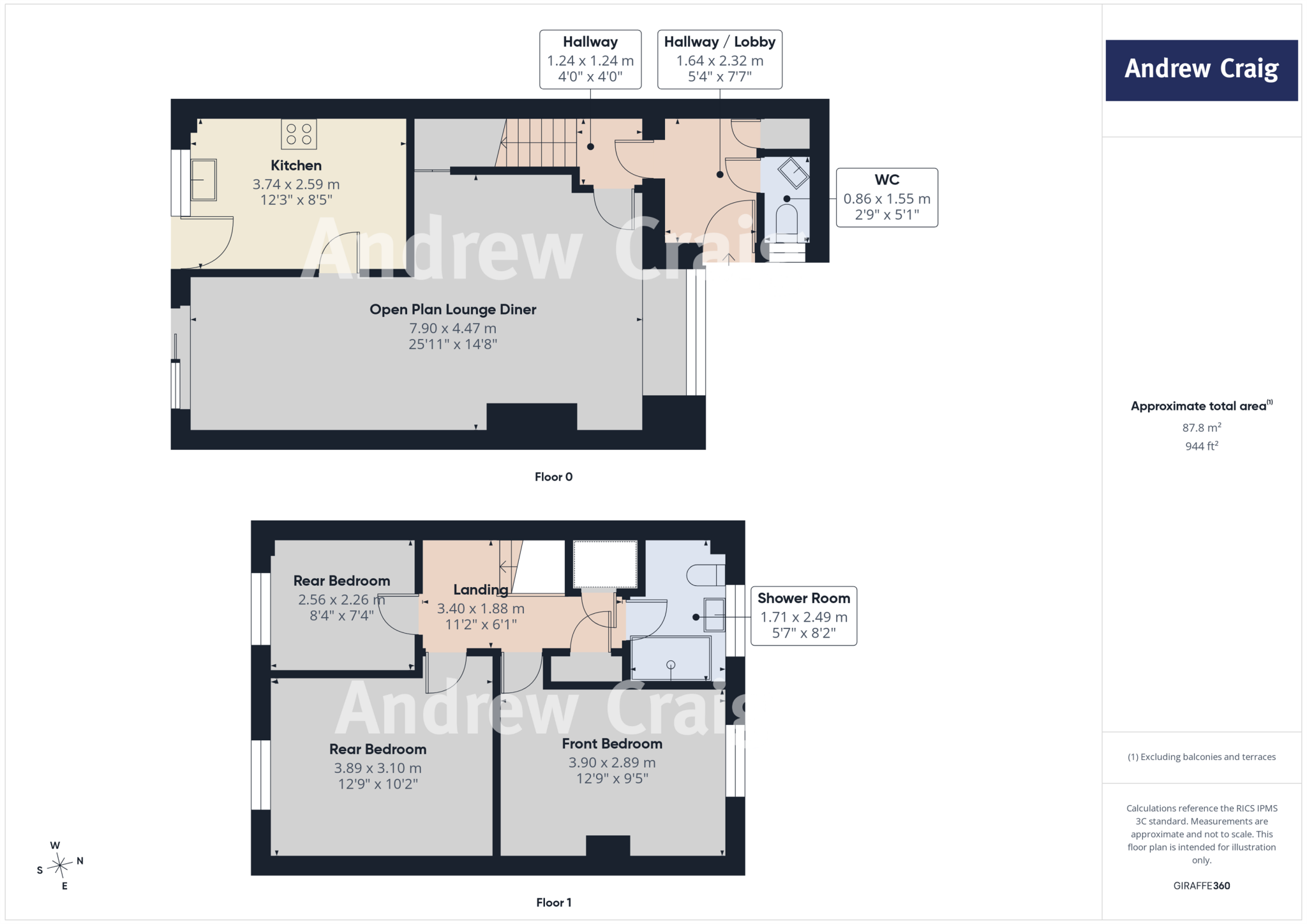 Elizabeth Diamond Gardens, South Shields floorplan