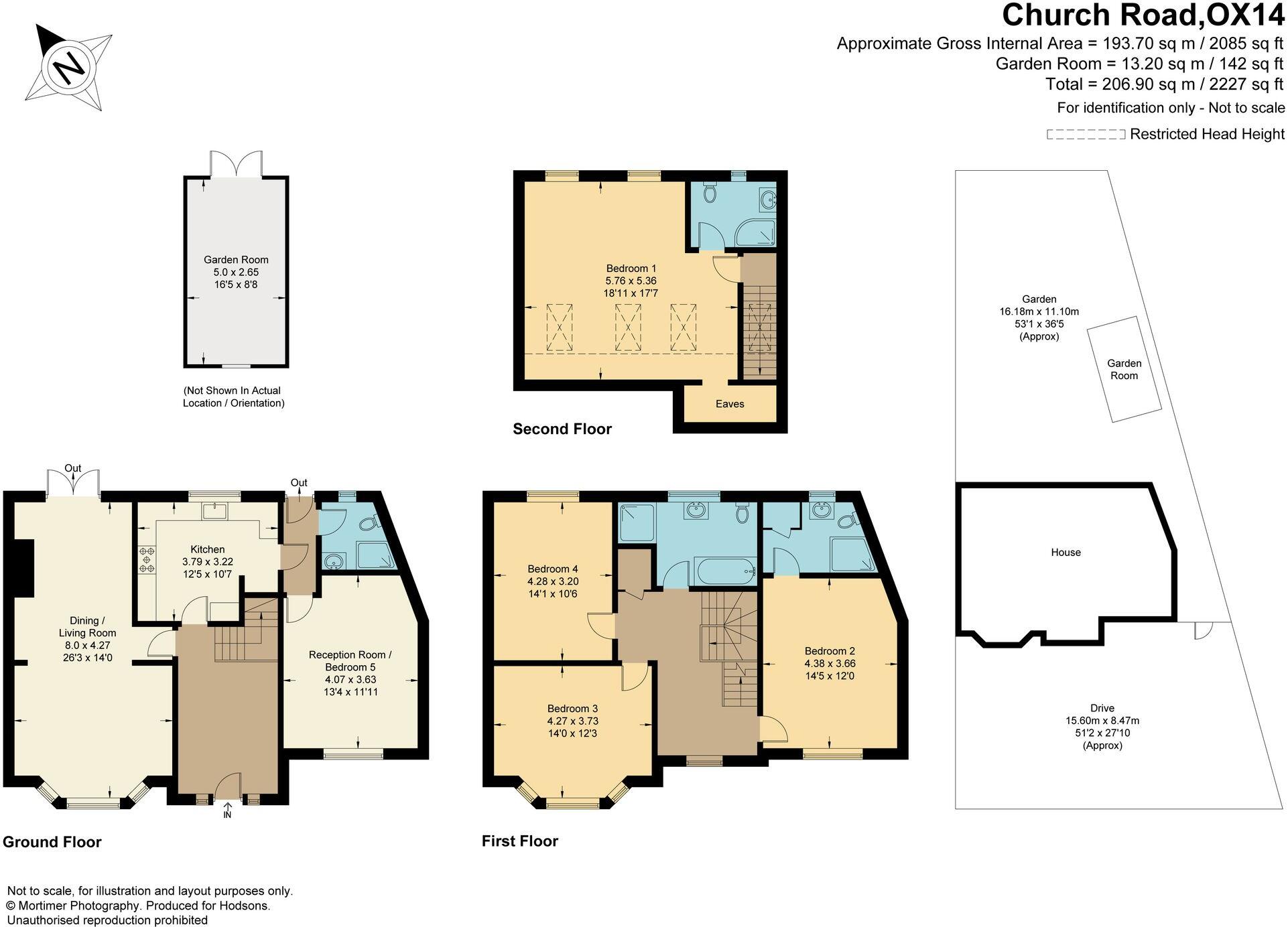 Church Road, Radley, OX14 floorplan