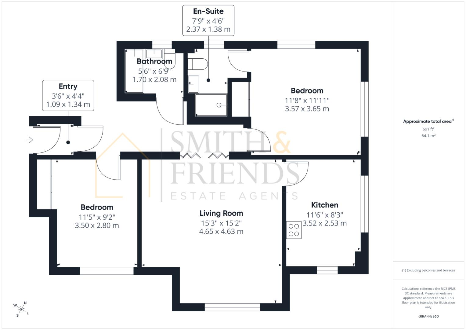 The Ladle, Middlesbrough floorplan