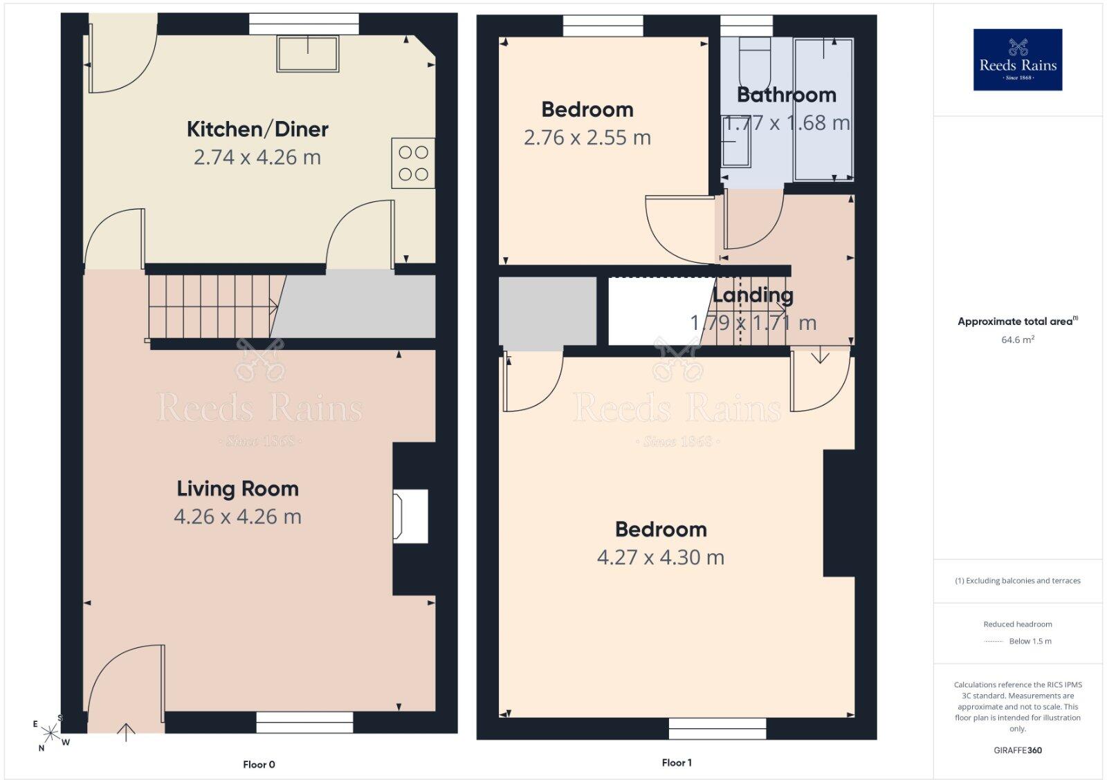 Common Lane, East Ardsley, Wakefield, West Yorkshire, WF3 floorplan
