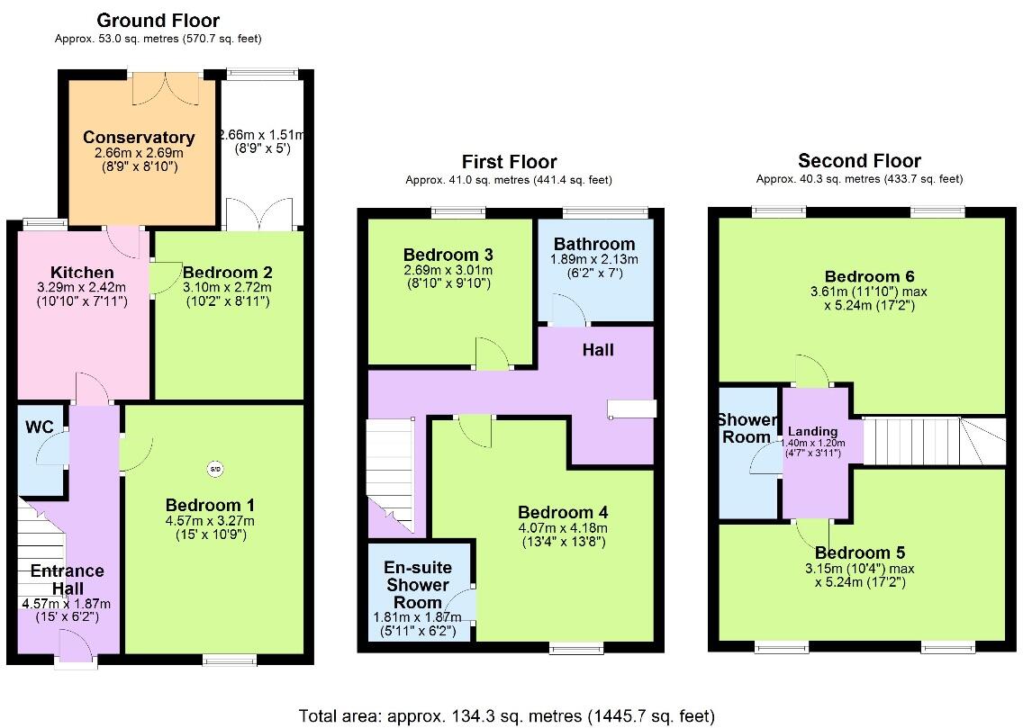 Room 4, Chambers Drive, CB4  floorplan