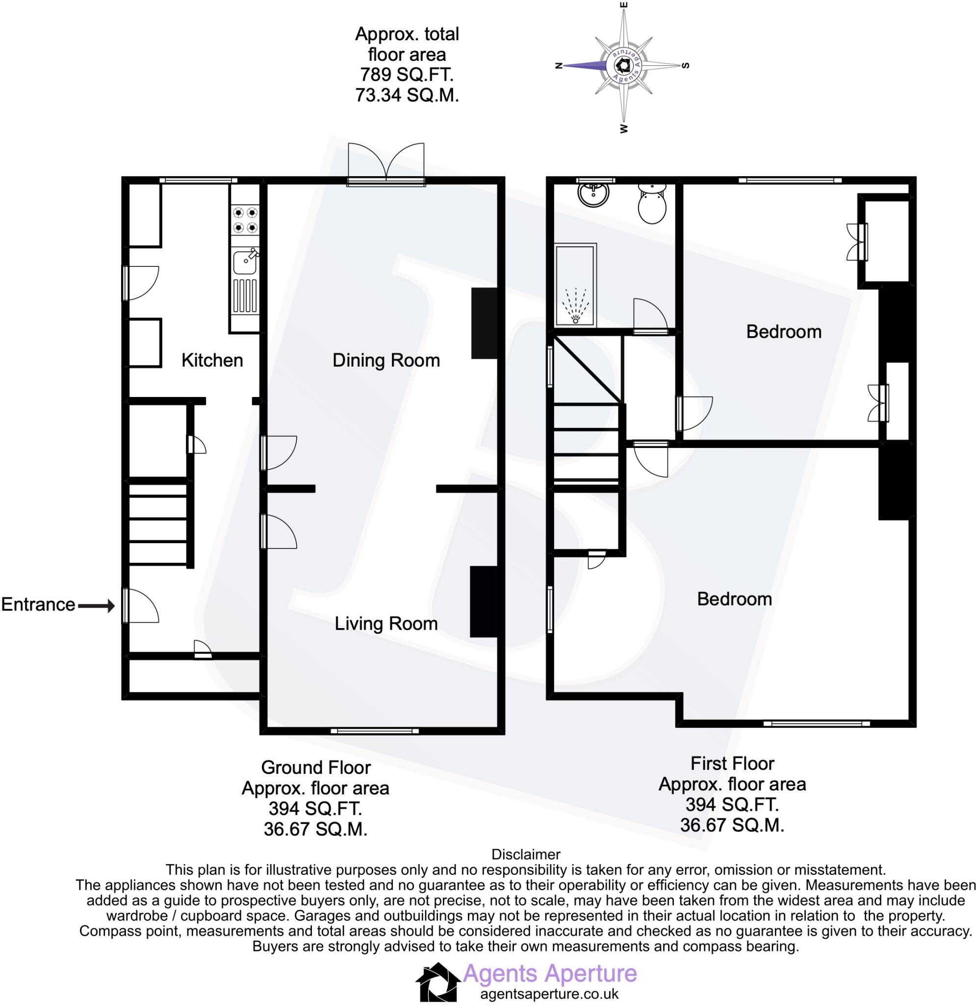 Oglethorpe Road, Dagenham, RM10 floorplan