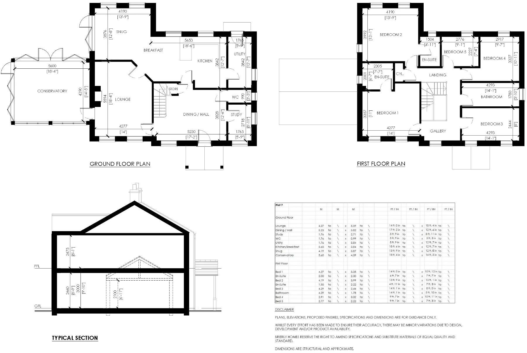 Plot 7, Plot 7, The Paddocks, Great Ouseburn, YO26 9RP floorplan