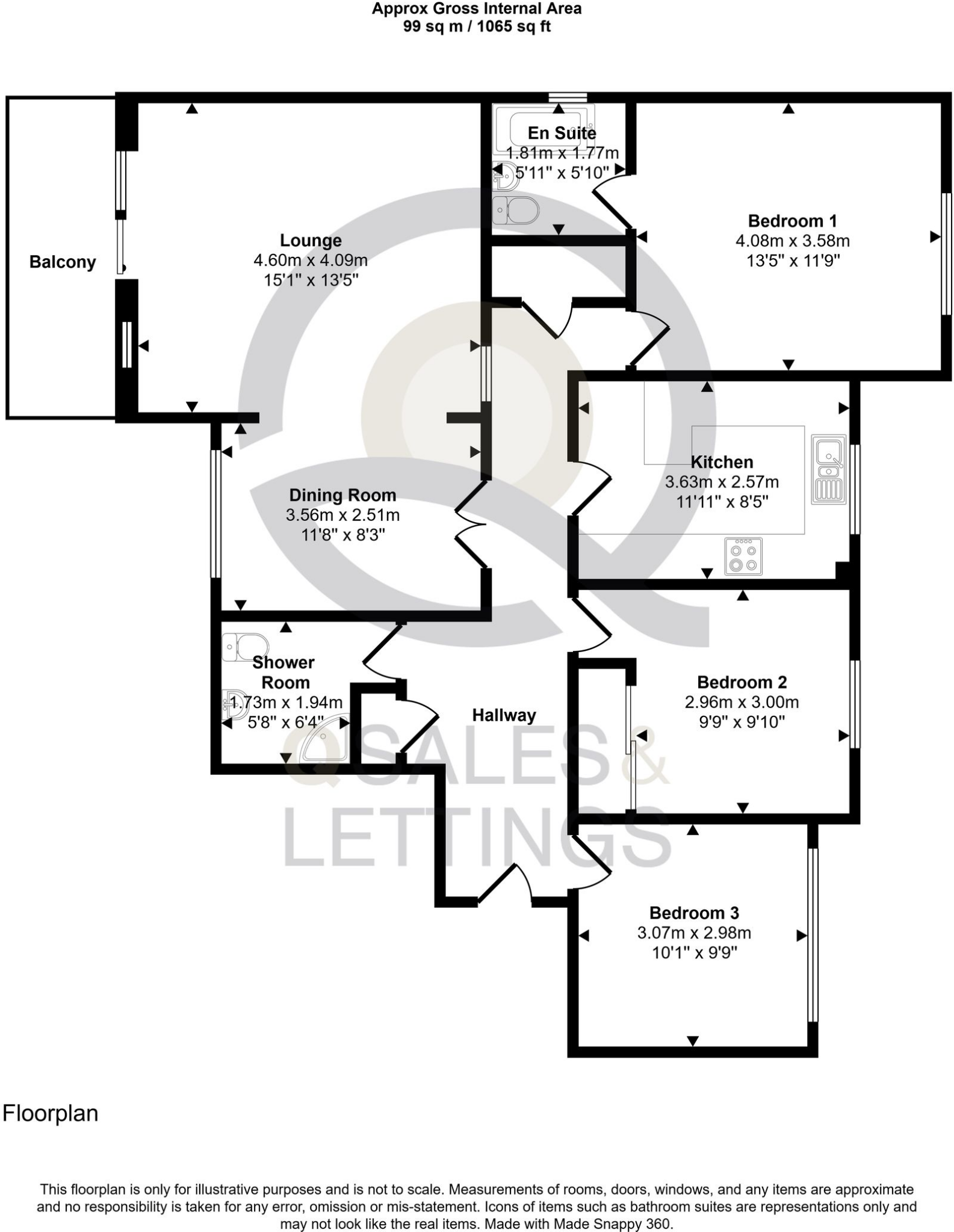 West Cliff Road, West Cliff Palms, BH4 floorplan