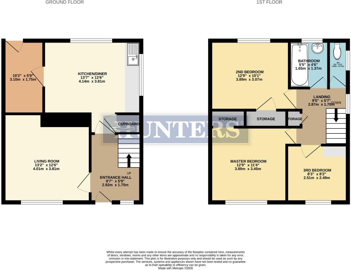 Mill View, Bolton-Upon-Dearne, Rotherham floorplan
