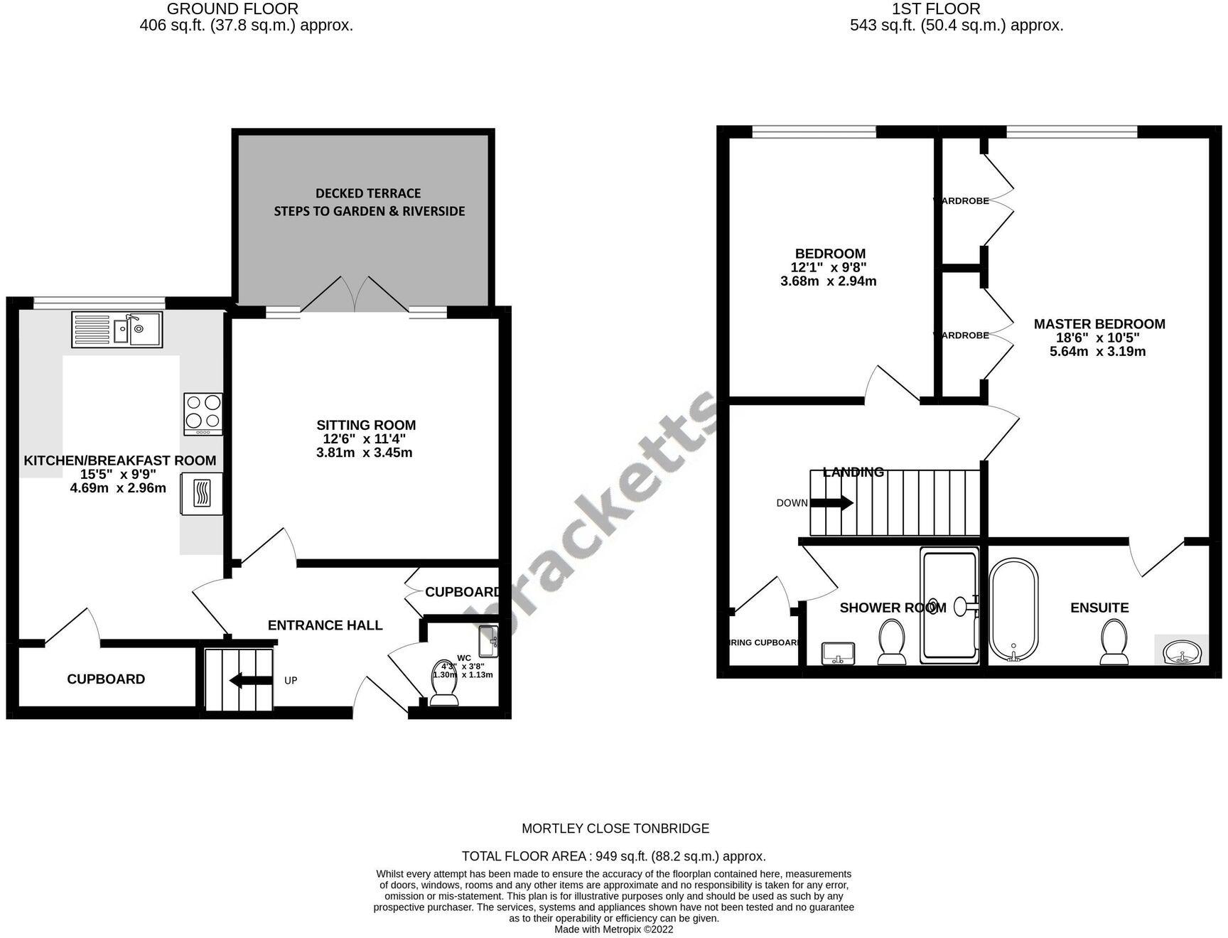 Mortley Close, Tonbridge, TN9 floorplan