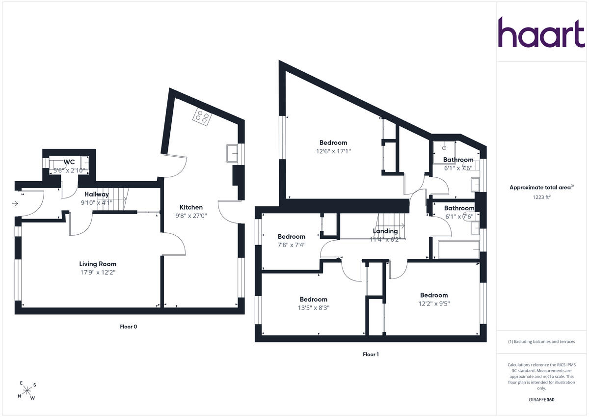 Colossus Way, Bletchley floorplan