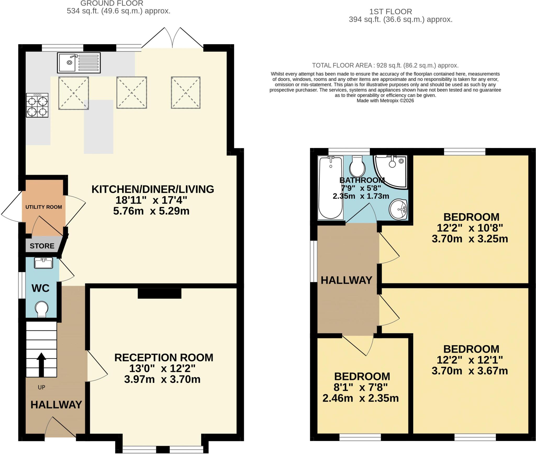 Boreham Road, Southbourne  floorplan
