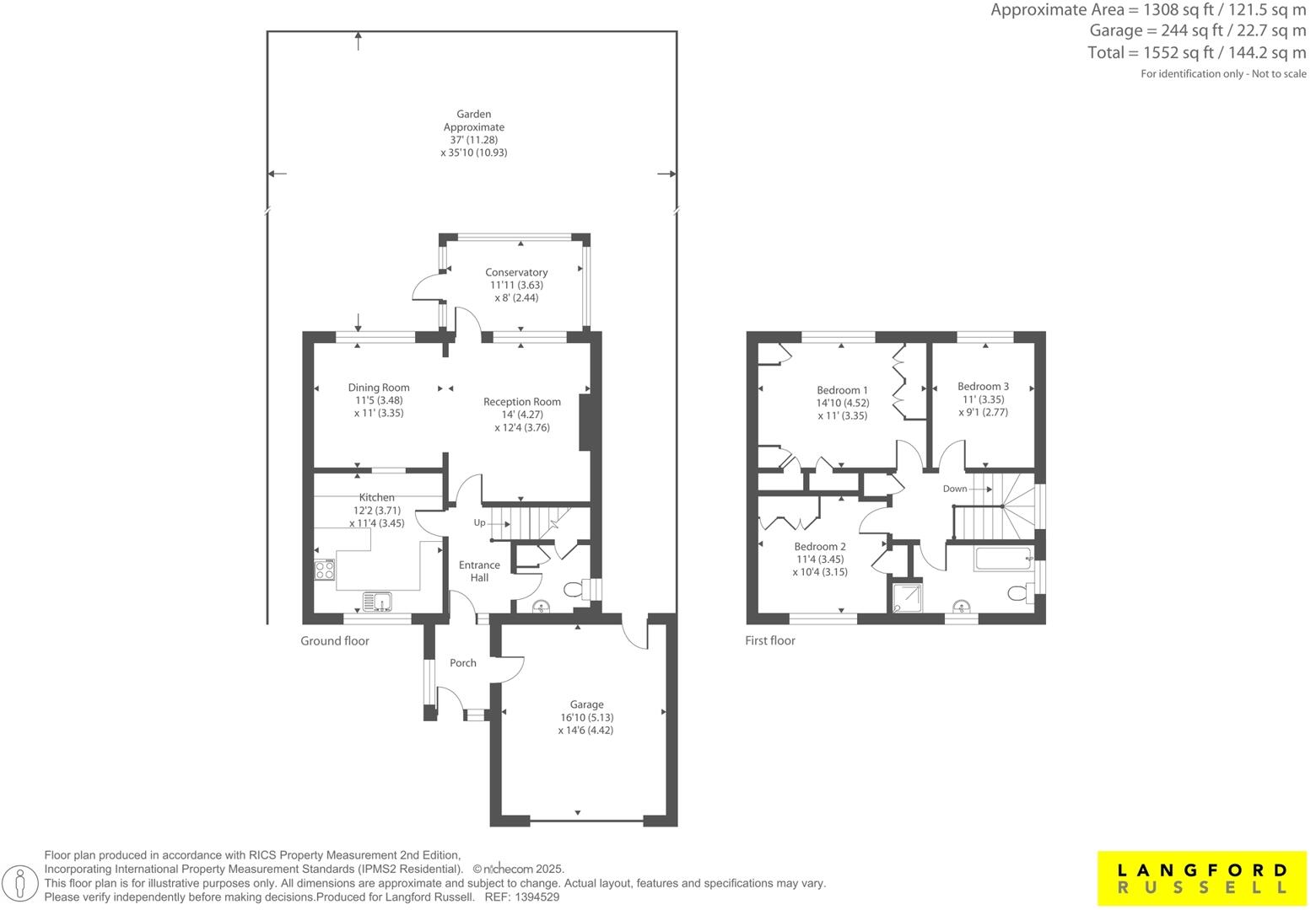 Highwood Drive, Orpington floorplan