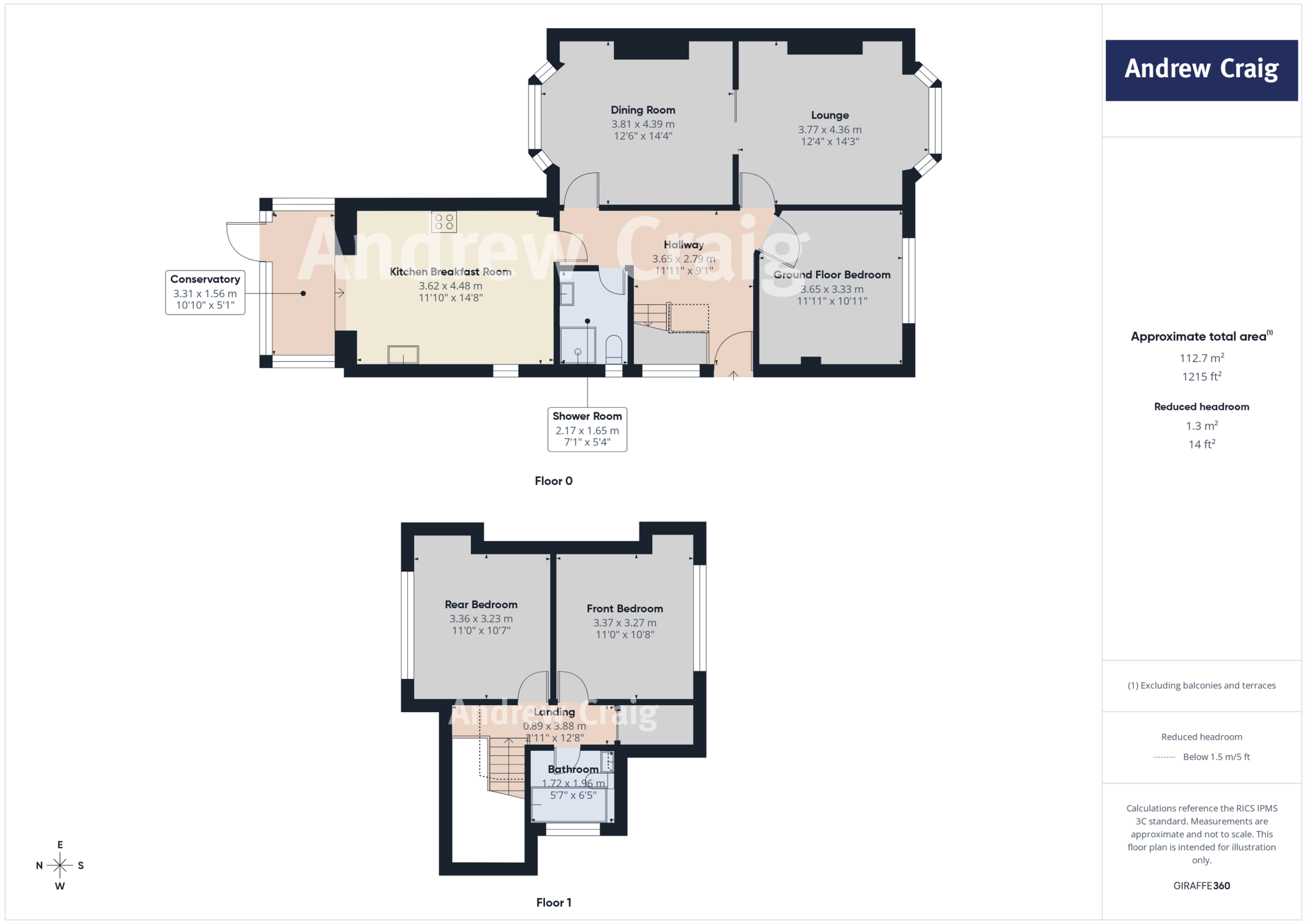 Southfield Road, South Shields floorplan