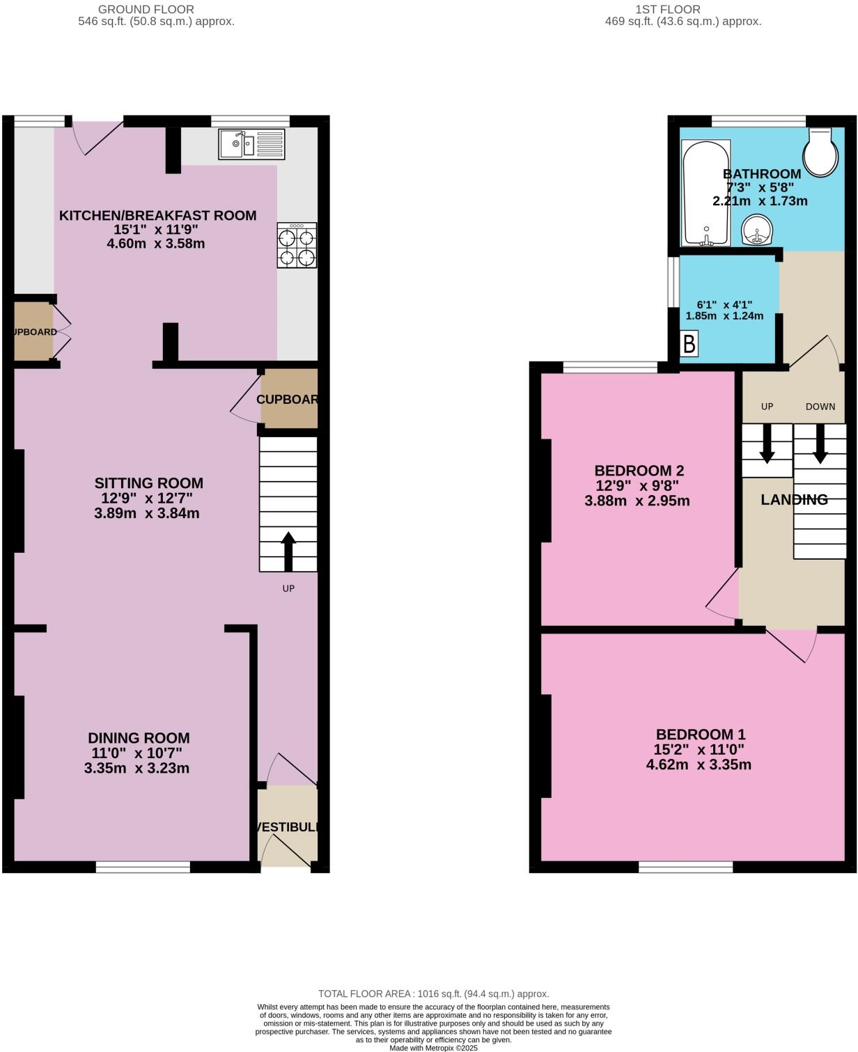 Egremont Road, Exmouth, EX8 1RX floorplan