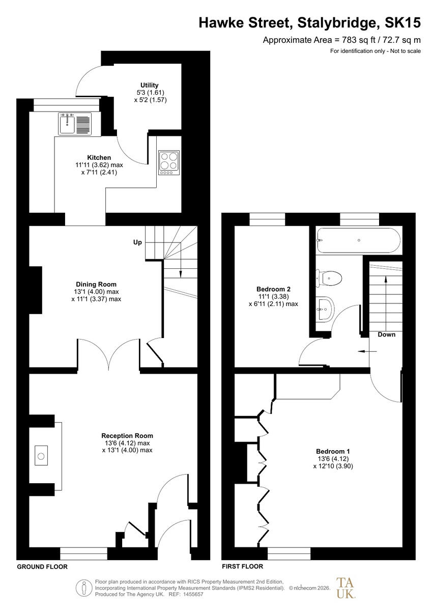 Hawke Street, Stalybridge, SK15 floorplan