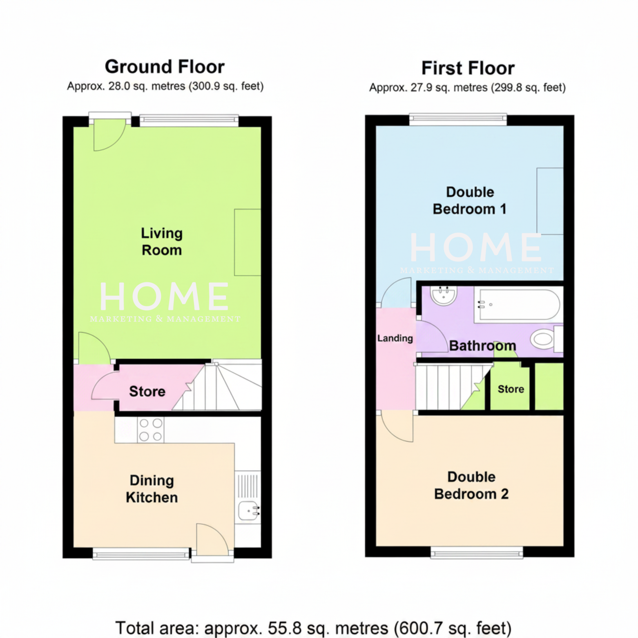 New Park Way, Farsley floorplan