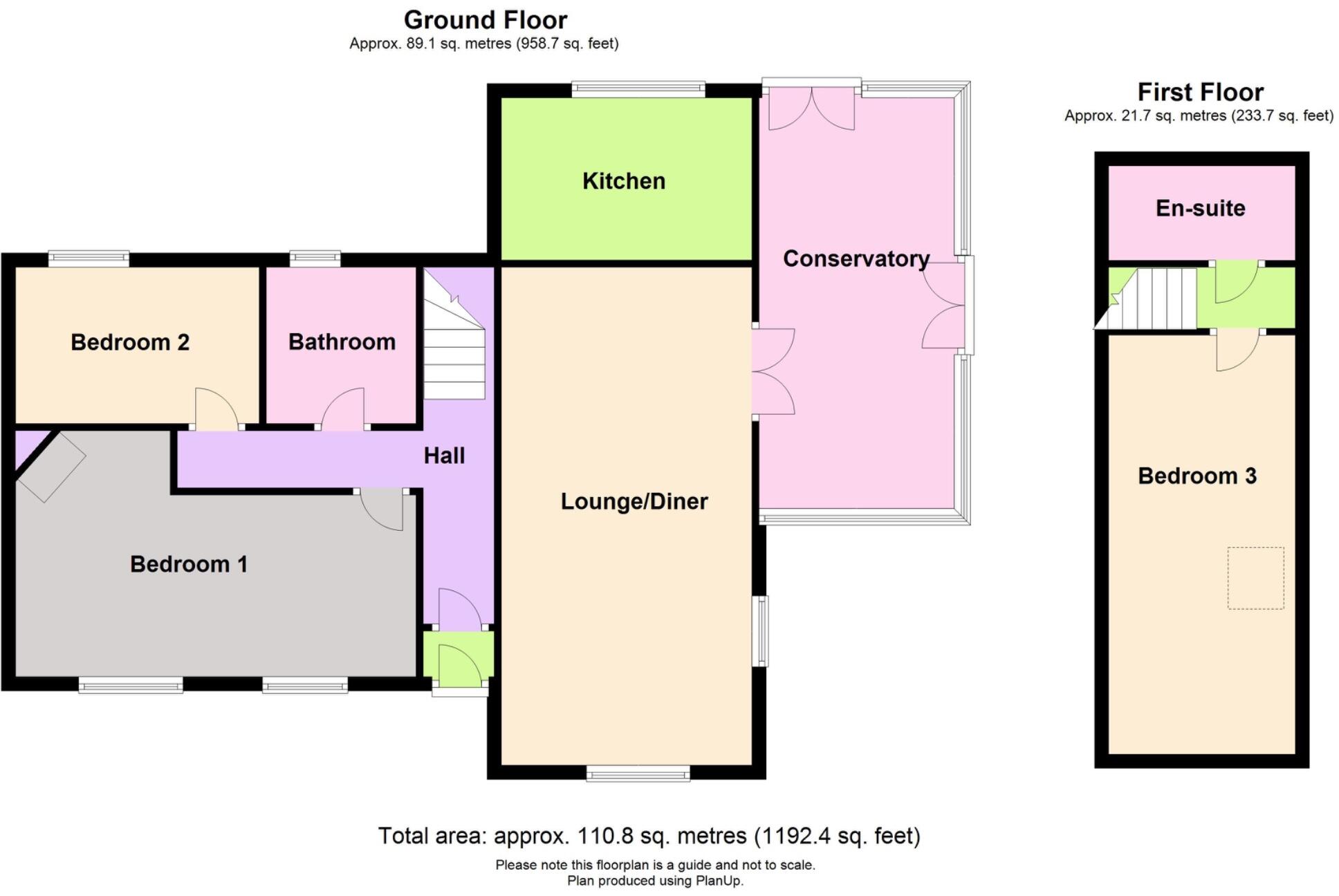 Royal Oak, Filey YO14 9QE floorplan