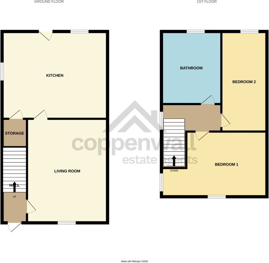 Edward Street, Bacup, Rossendale floorplan