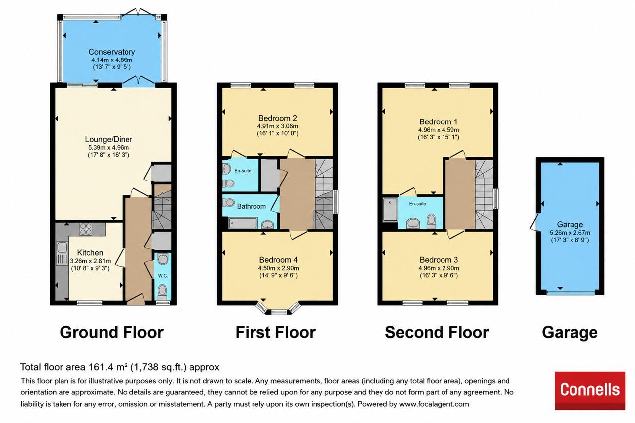 Frederick Place, Frogmore, St. Albans floorplan