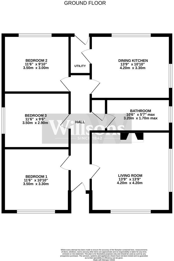 Brewery Yard, Hundleby, Spilsby floorplan