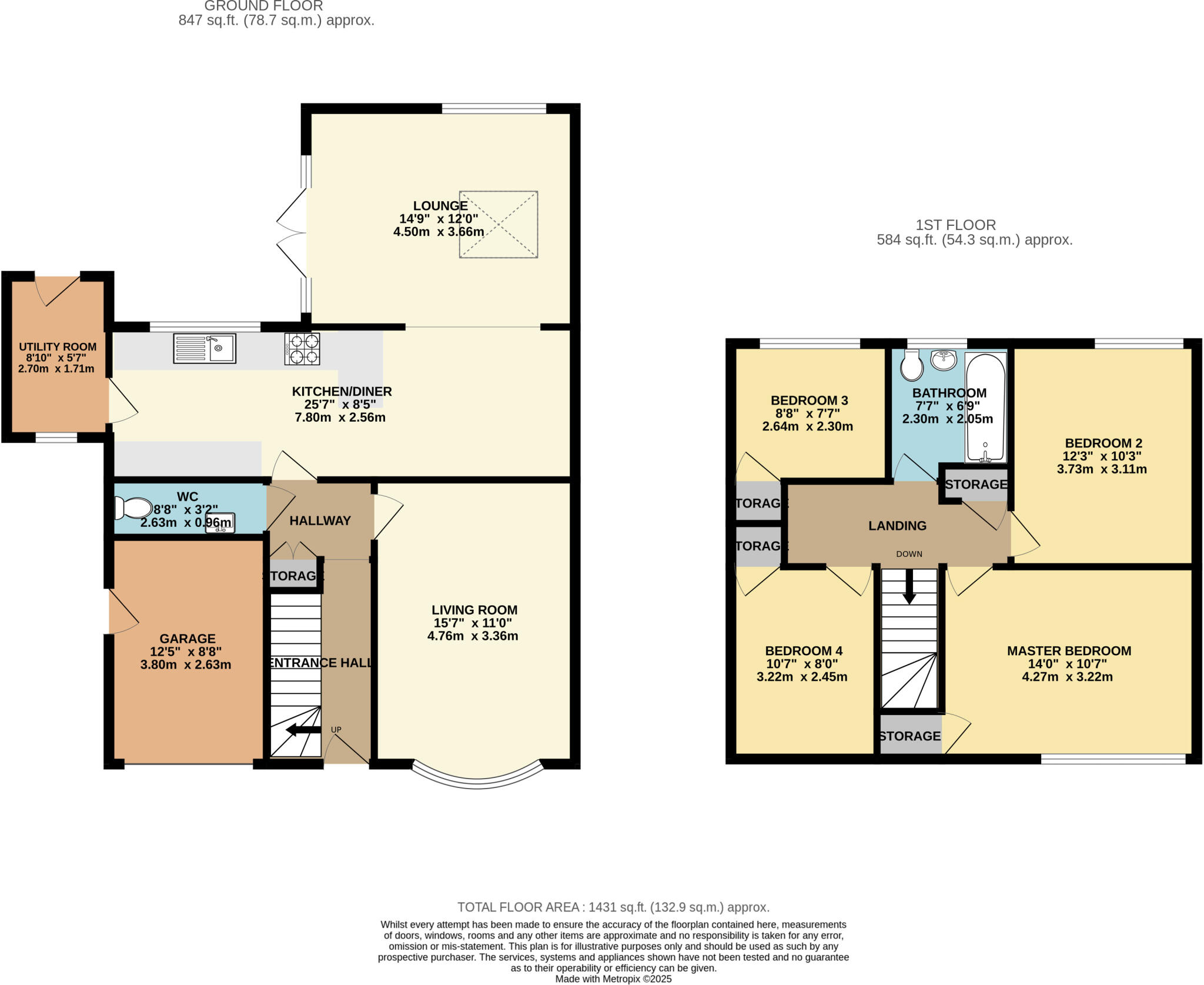 Oakwood Green, Oakwood, Leeds, LS8 floorplan