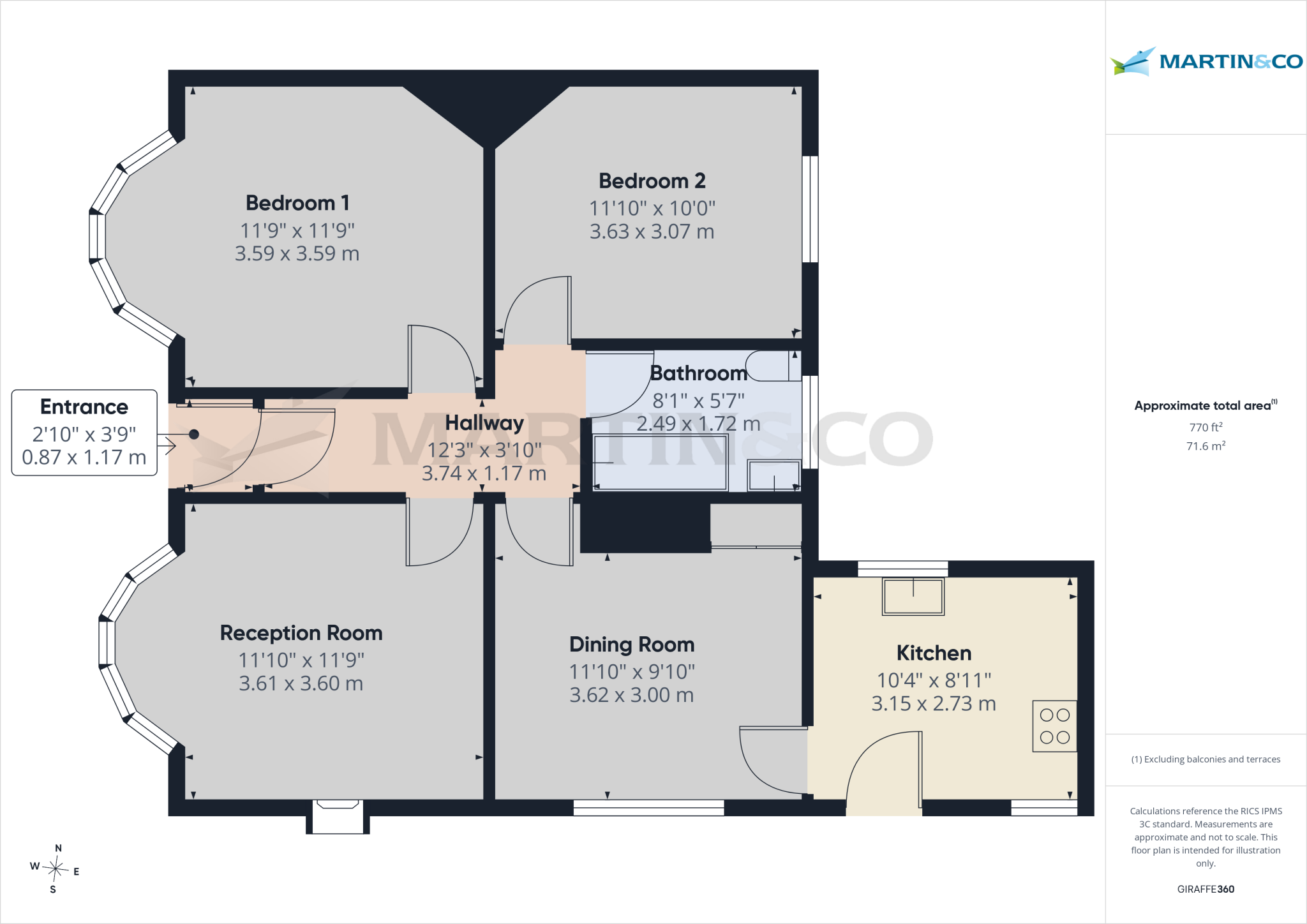 Burgate, Blackpool FY4 floorplan