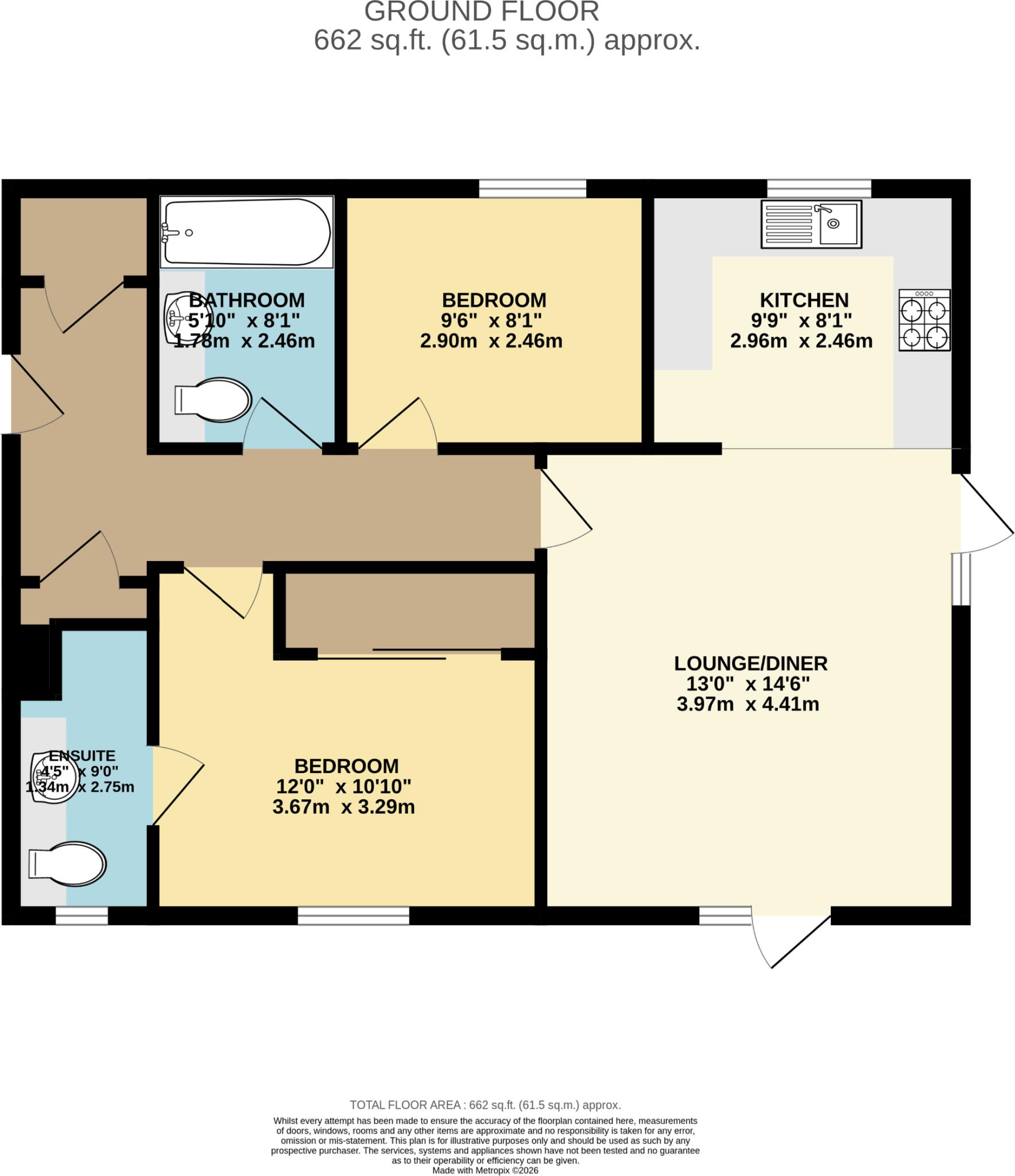 Thomas Neame Avenue, Faversham floorplan
