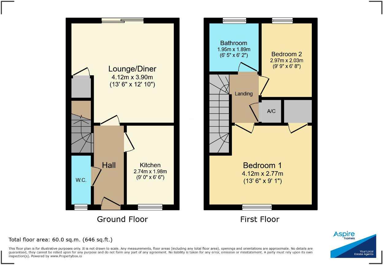 Mikanda Close, Wisbech, Cambridgeshire, PE13 2TU floorplan