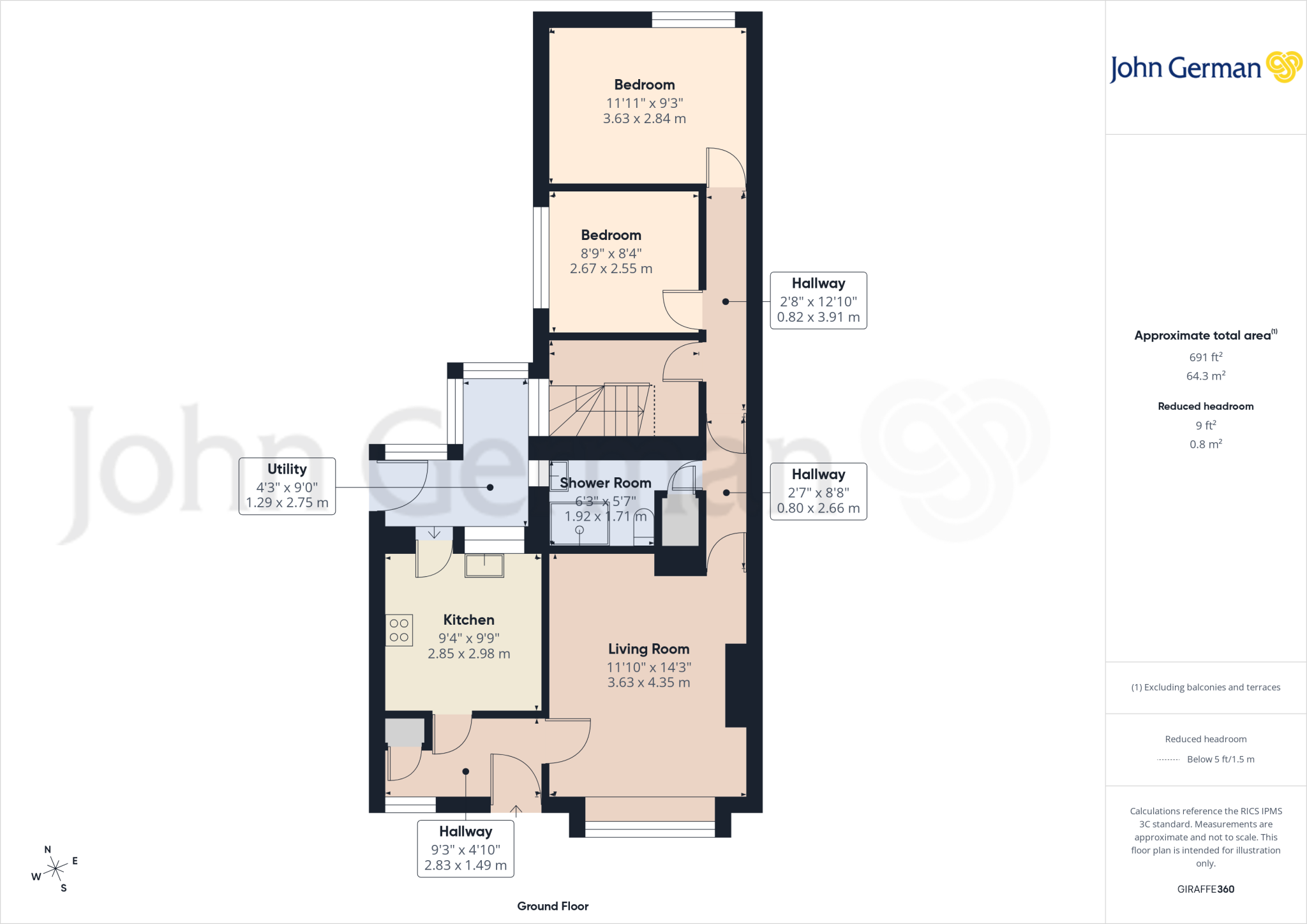 Cedar Road, Barton under Needwood floorplan