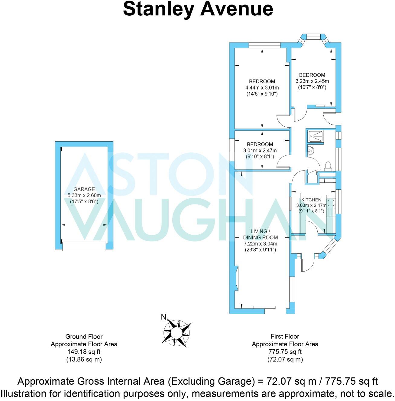 Stanley Avenue, Portslade floorplan