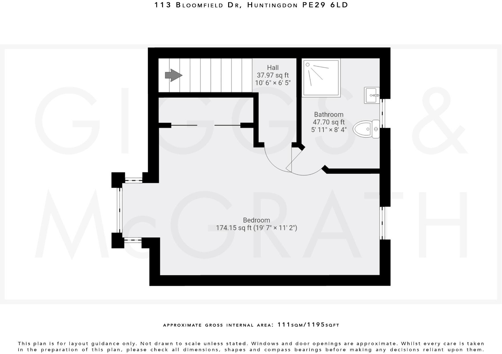 Bloomfield Drive, Huntingdon, Cambridgeshire, PE29 6LD floorplan
