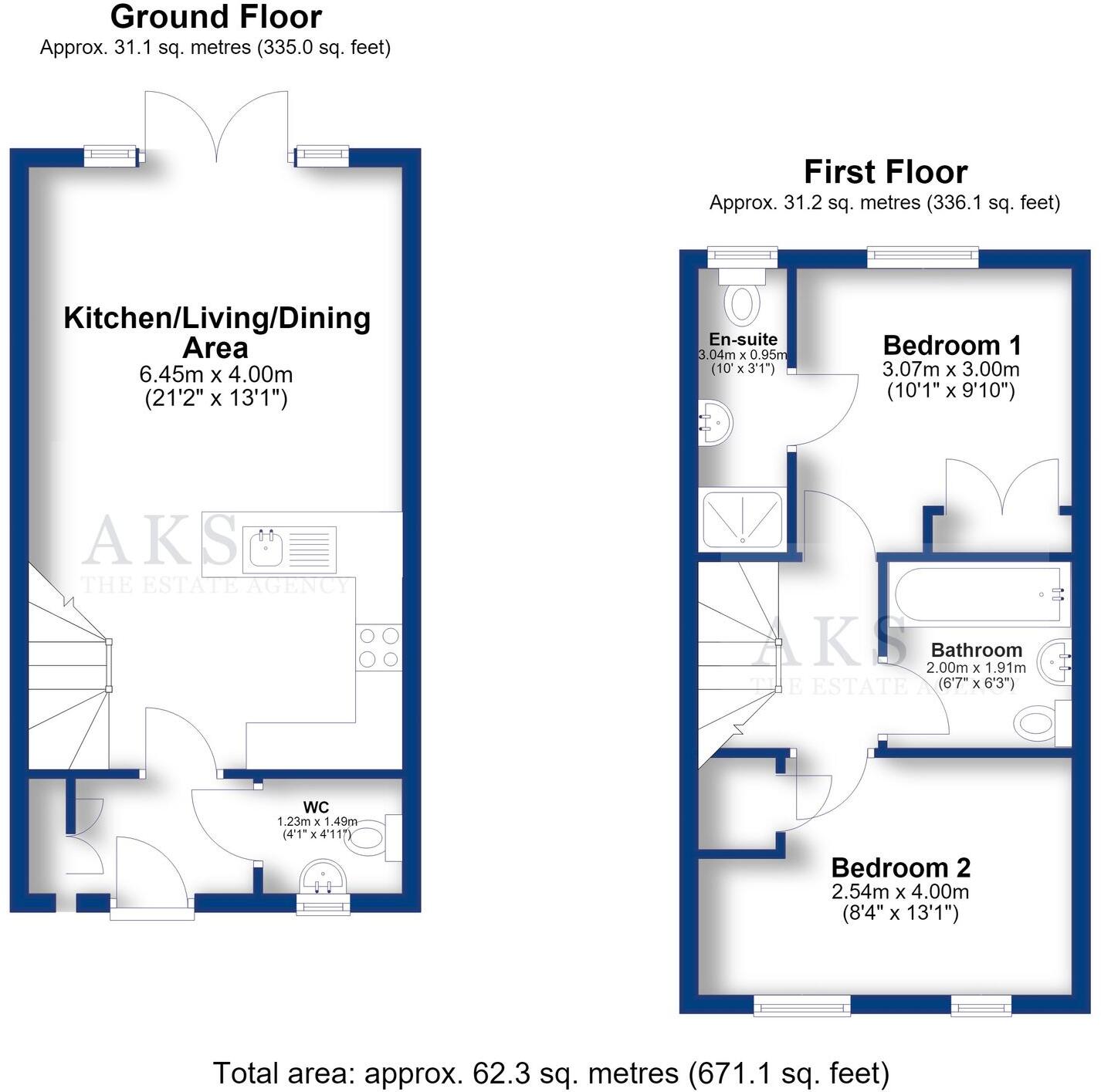 Cicely Close, Stenson Fields, DE24 floorplan