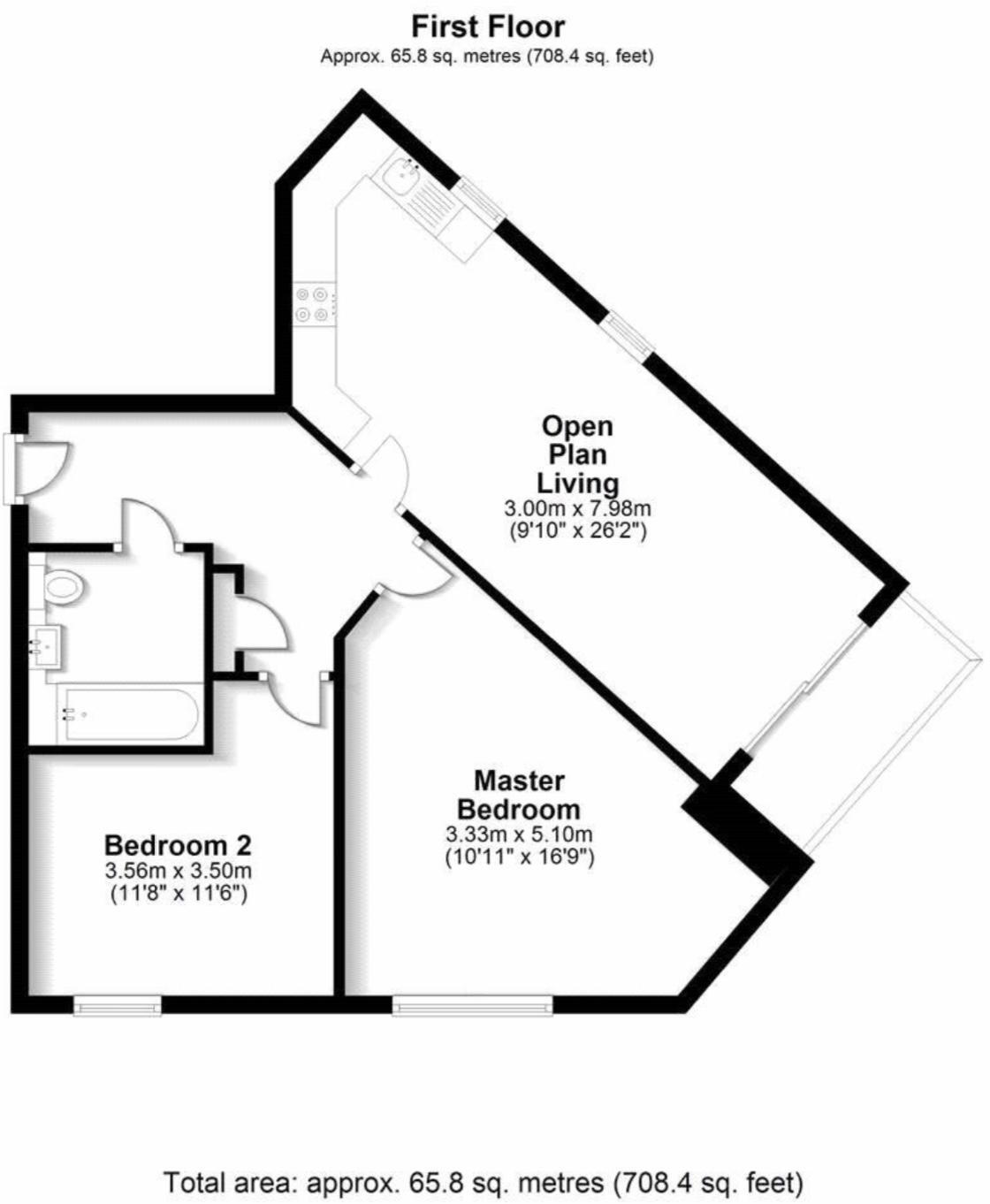 Dome Mews, 527 St Albans Road, Watford, Hertfordshire, WD25 floorplan