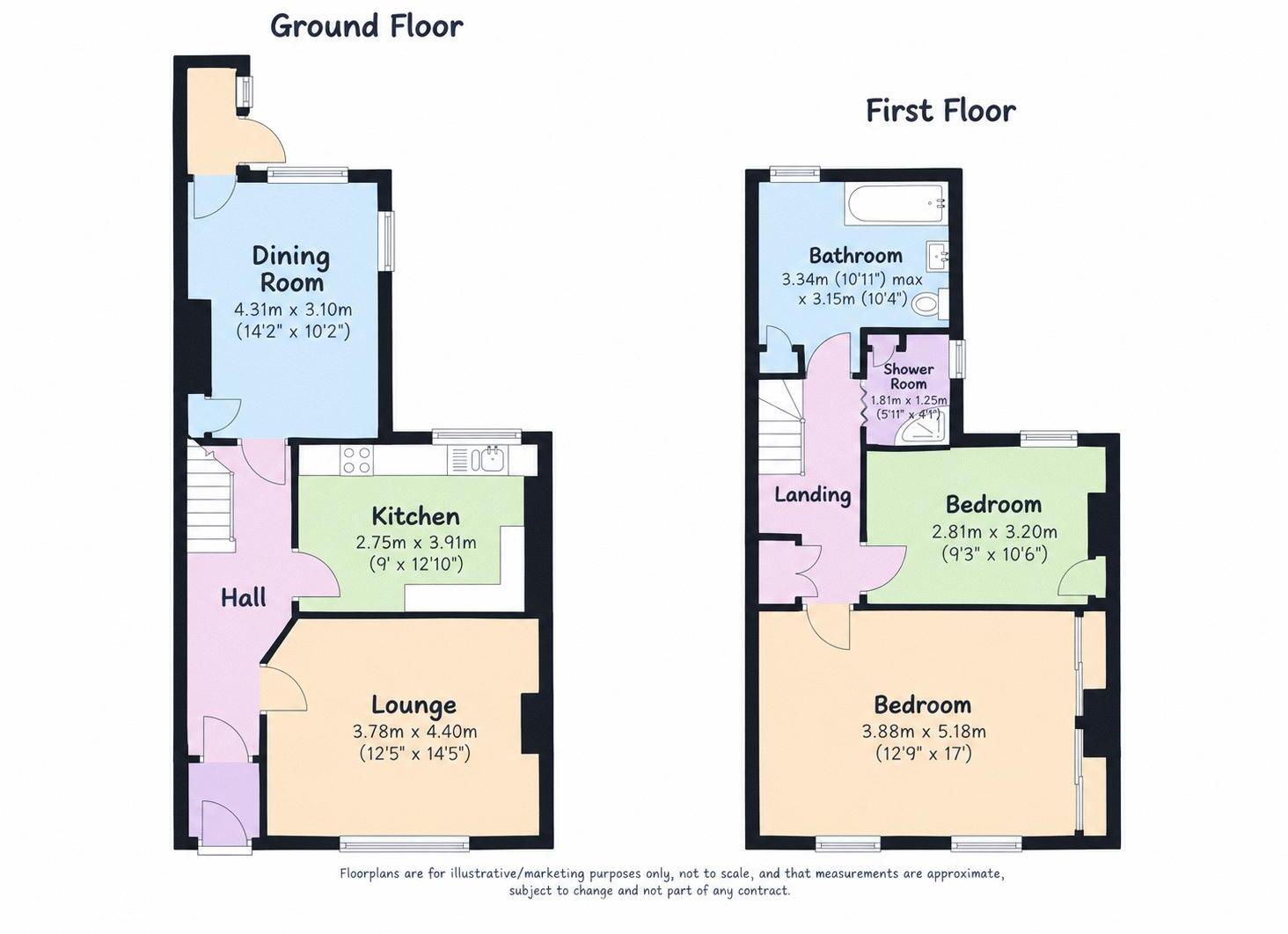 Albert Avenue, Newport floorplan