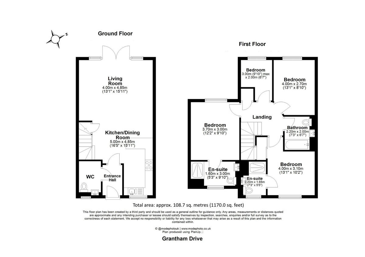 Grantham Drive, Beaulieu Park, CM1 6 floorplan