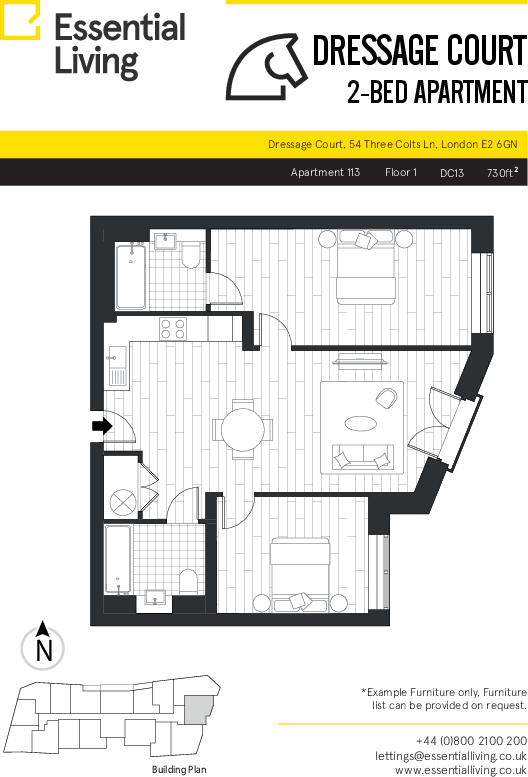 Dressage Court, Three Colts Lane, Tower Hamlets, London floorplan