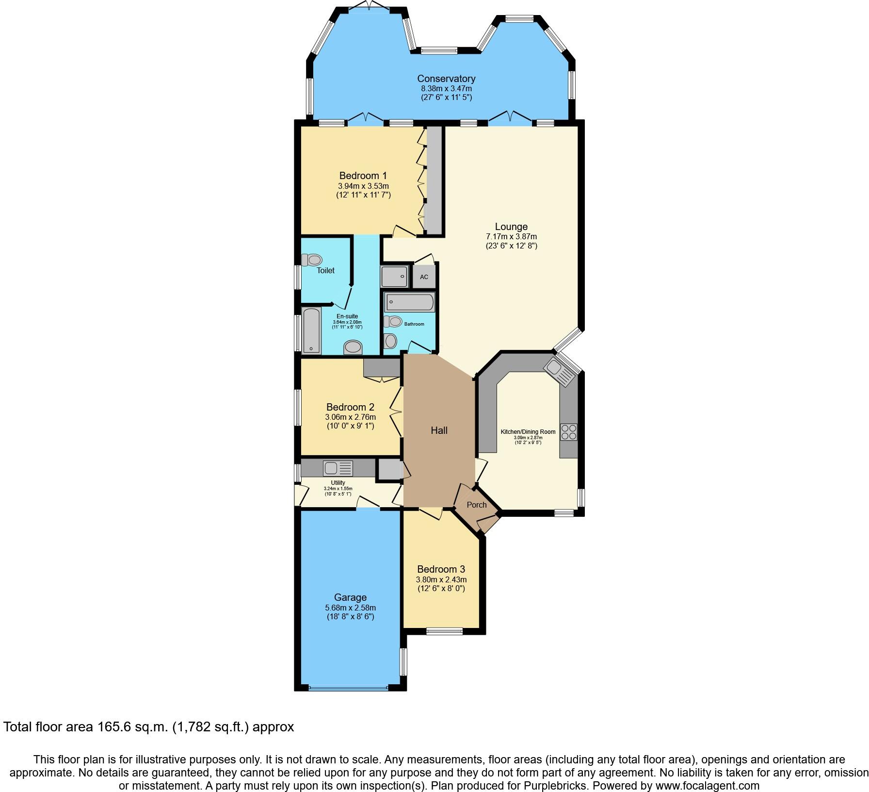 Langdale Avenue, Wakefield, WF1 floorplan