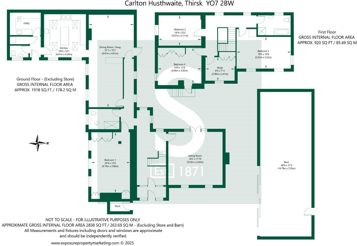 Carlton Husthwaite floorplan