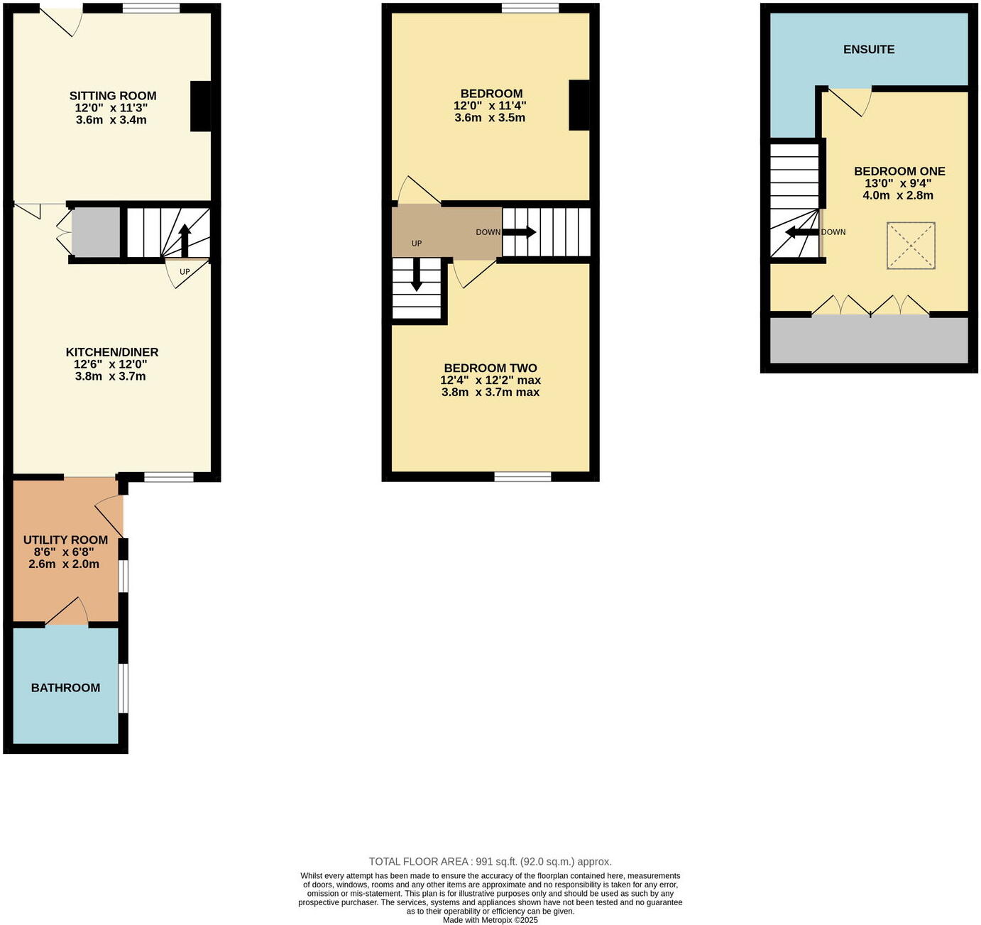 Main Street, East Leake floorplan