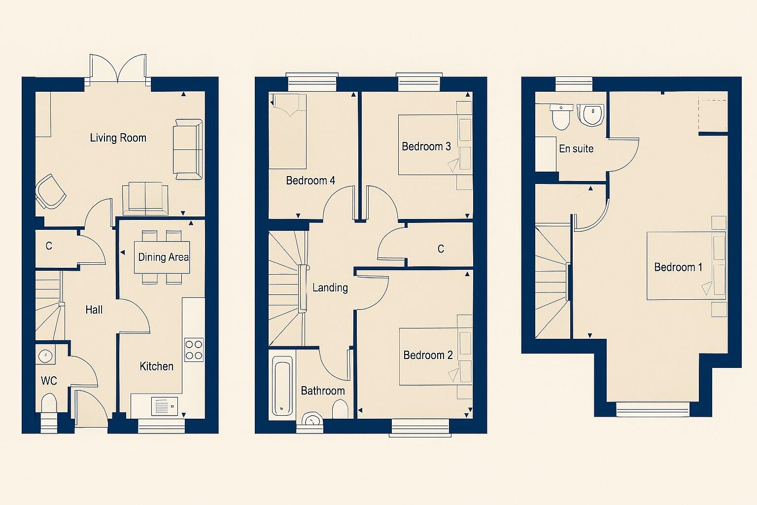 Millpond Lane, Faygate, Horsham floorplan