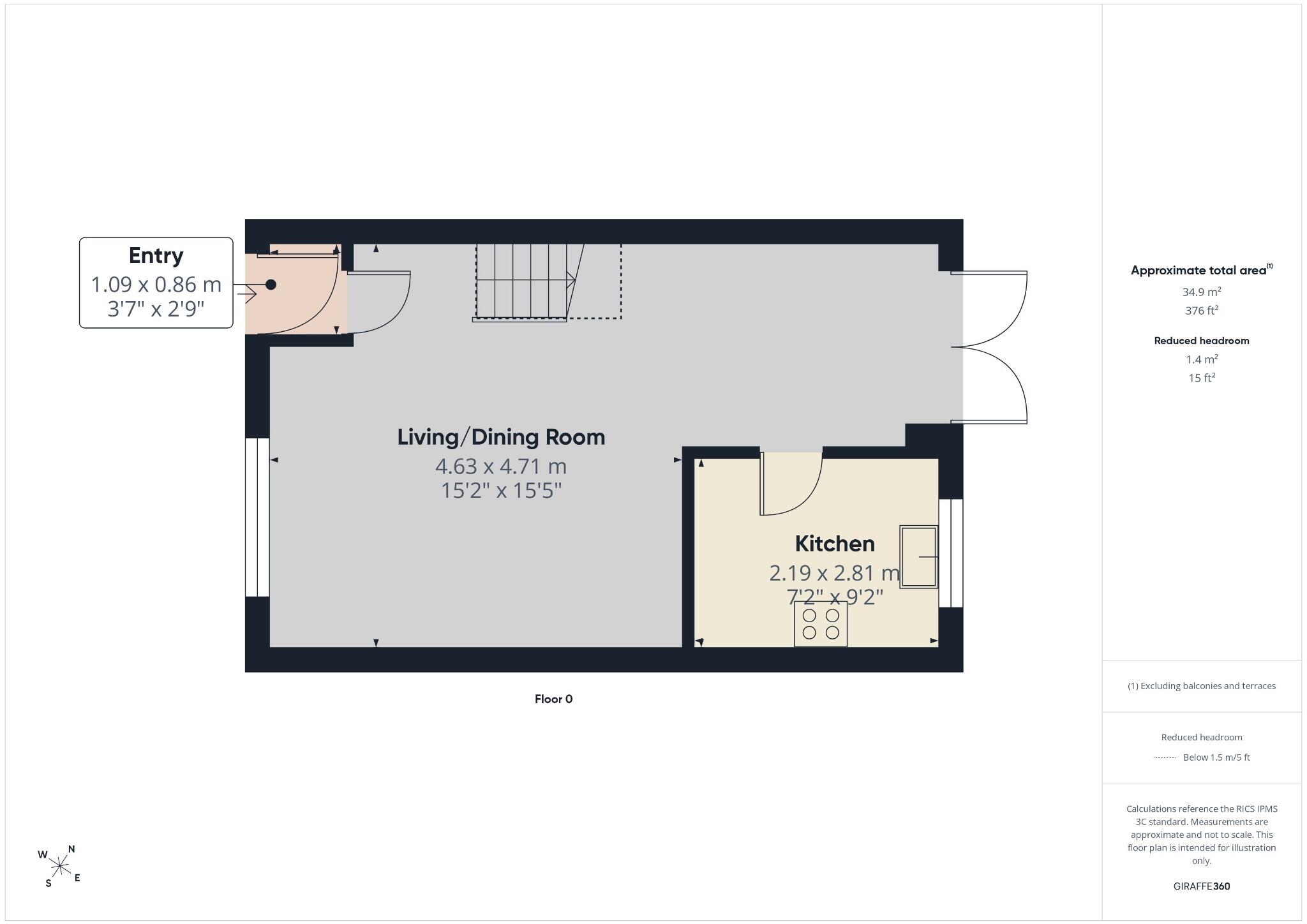 Barmouth Close, Connah's Quay, Deeside, Flintshire, CH5 4UD floorplan