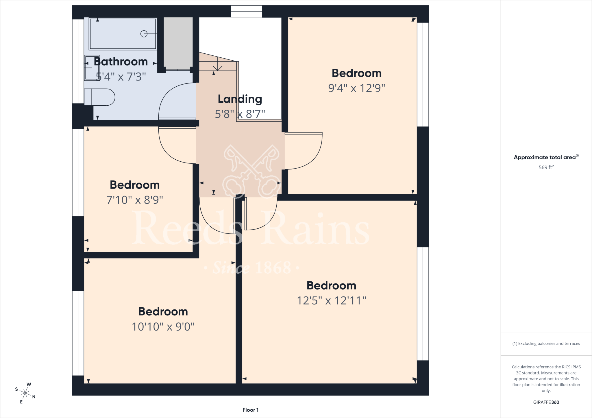 Malcolm Drive, Stockton-on-Tees, Durham, TS19 floorplan