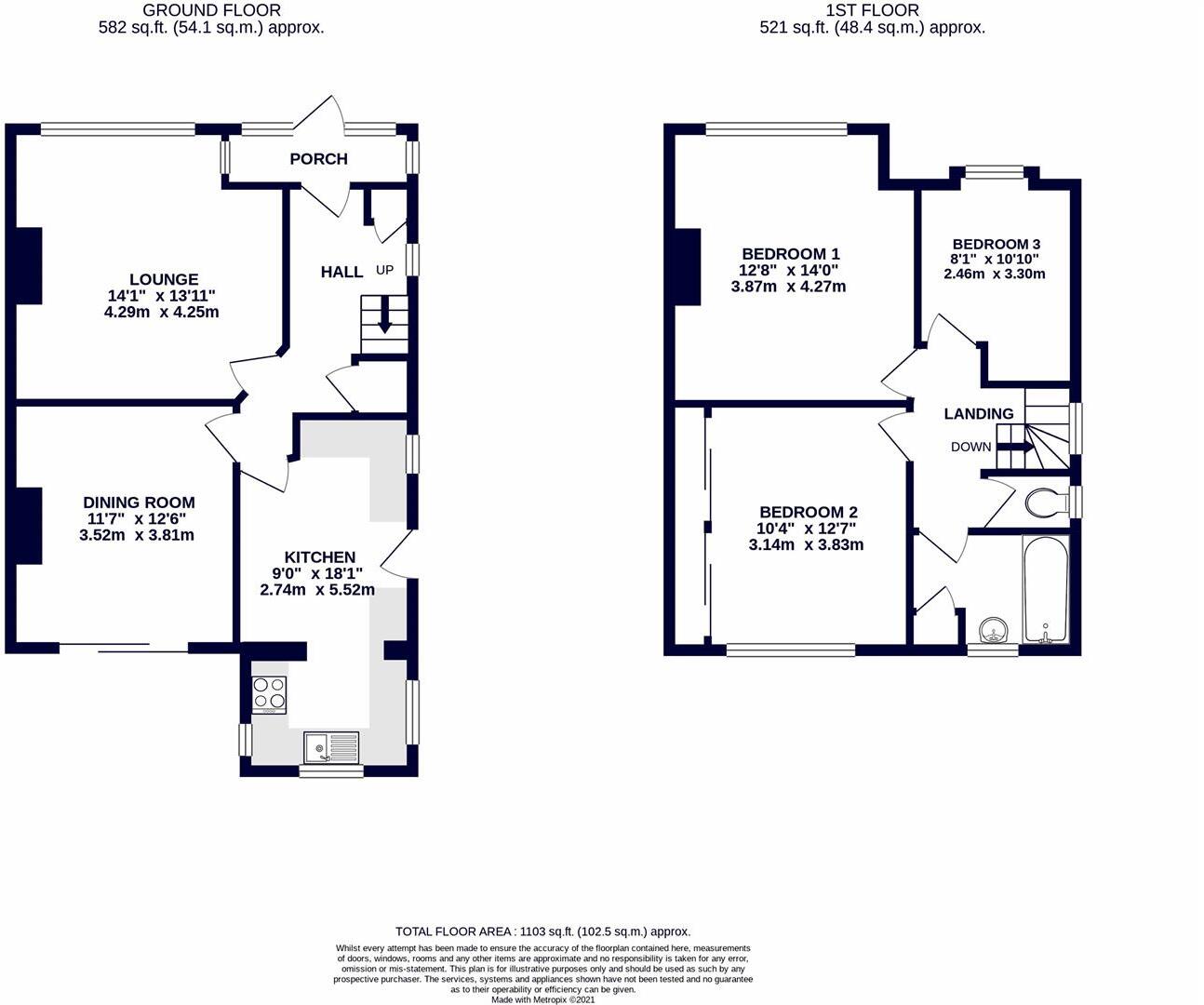Ivy Close, Pinner, HA5 floorplan