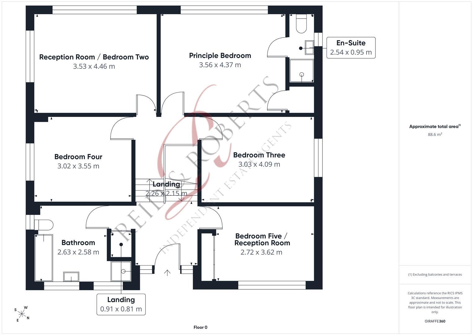 Middle Road, Coedpoeth, Wrexham floorplan