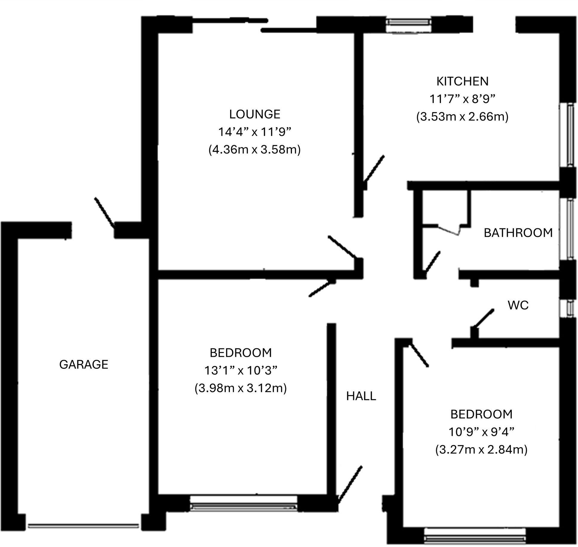 Malines Avenue, Peacehaven, BN10 7RW floorplan