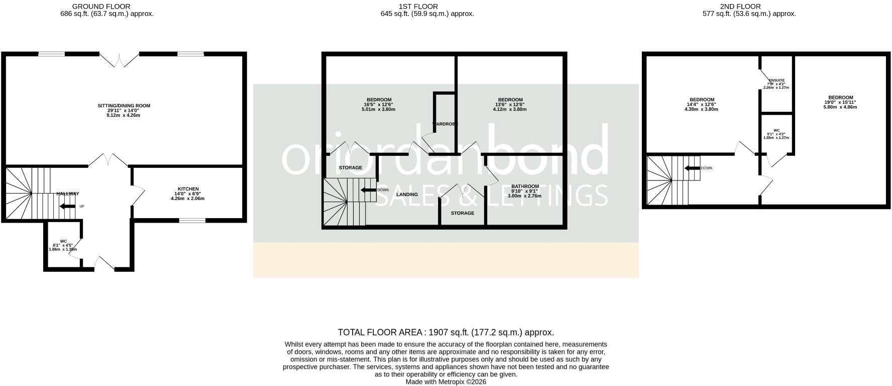 Captains Court, Horton, Northamptonshire NN7 floorplan