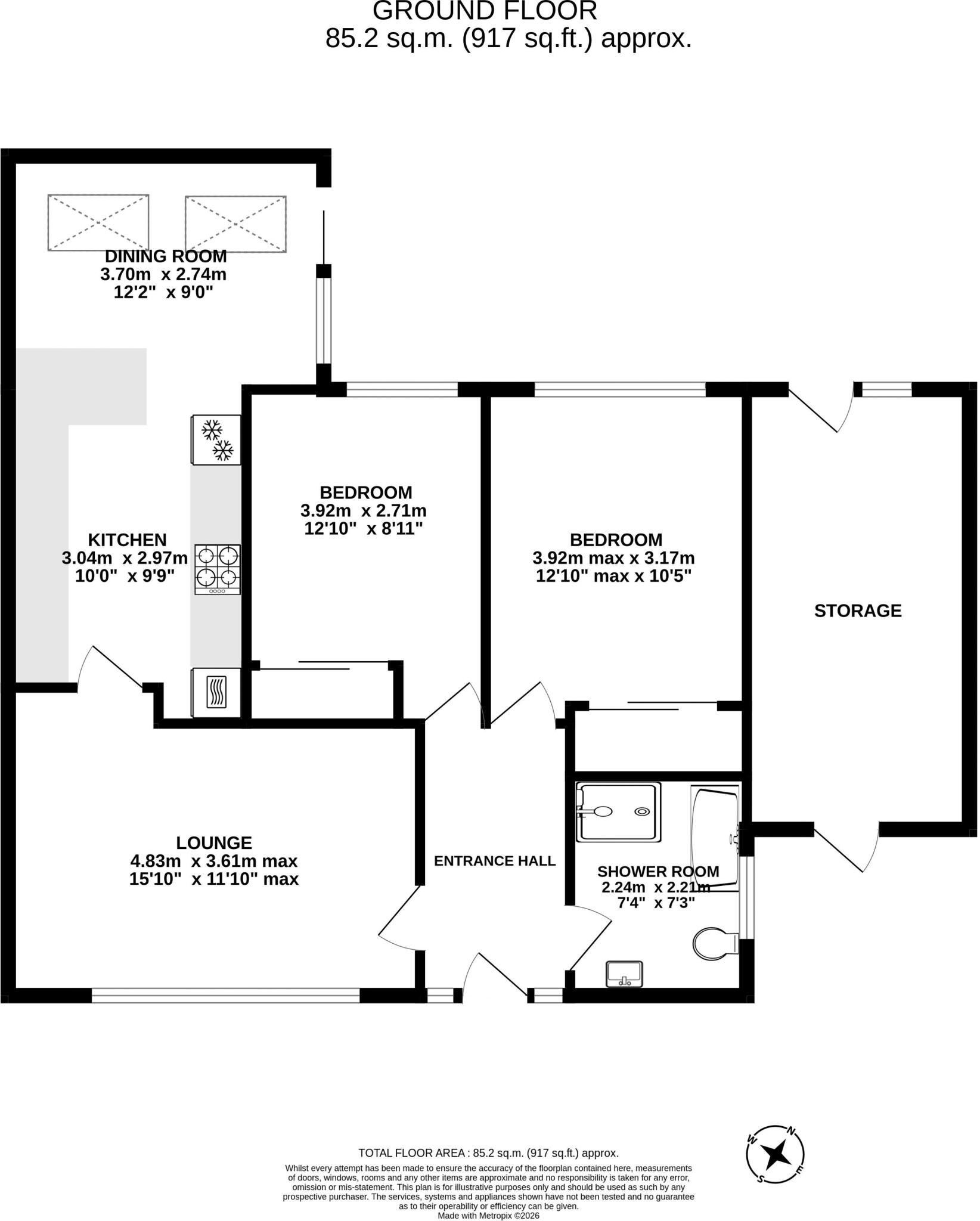 Chestnut Drive, Brixham floorplan