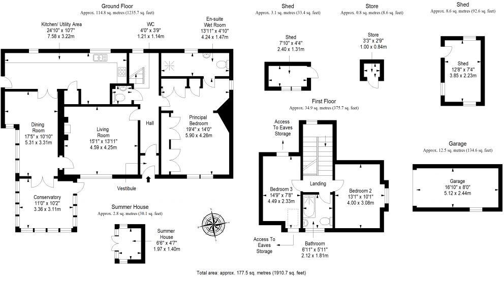 Whitestone Knowe, Hydro Avenue, Peebles, EH45 8LU floorplan